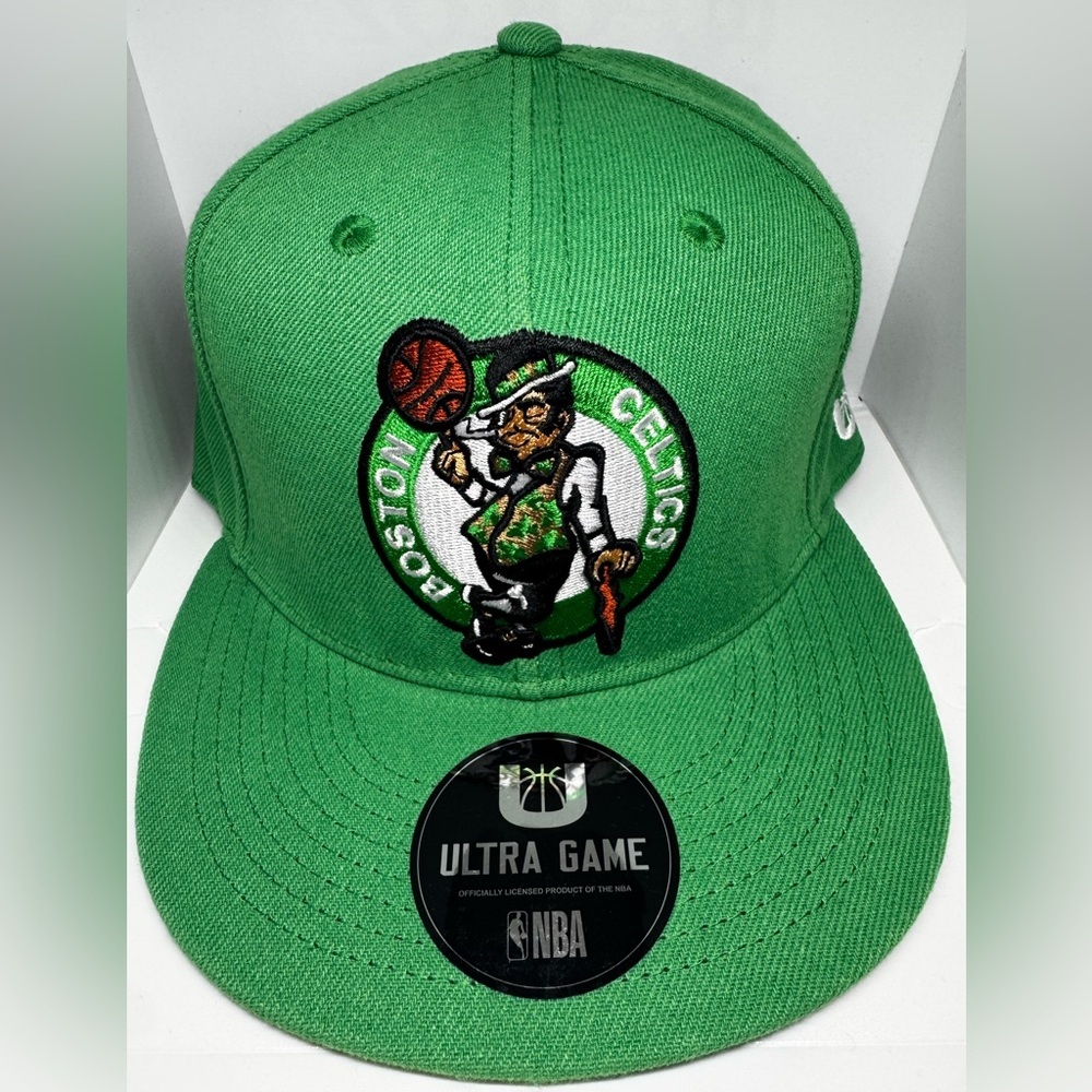 Boston Celtics NBA Snapback Hat - Green - Ultra Game - NEW with Tags
